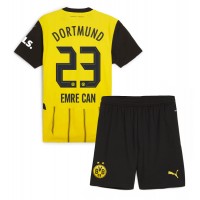 Dres Borussia Dortmund Emre Can #23 Domáci pre deti 2024-25 Krátky Rukáv (+ trenírky)